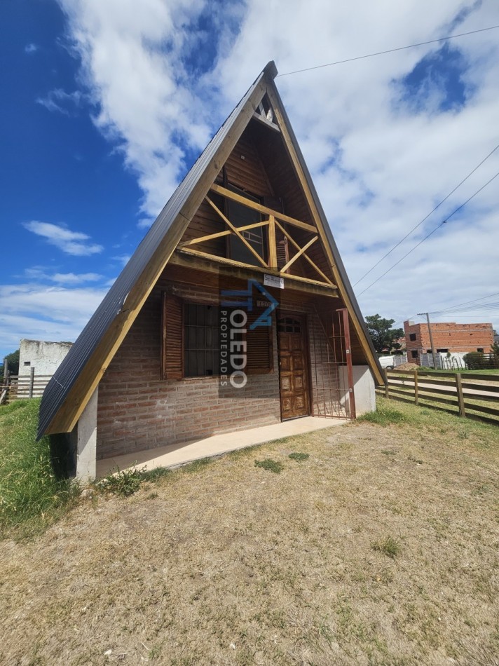 Cabaña en playa quequen