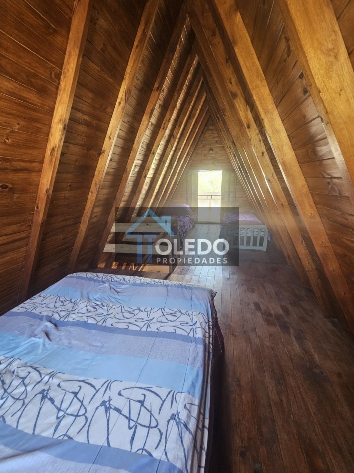 Cabaña en playa quequen