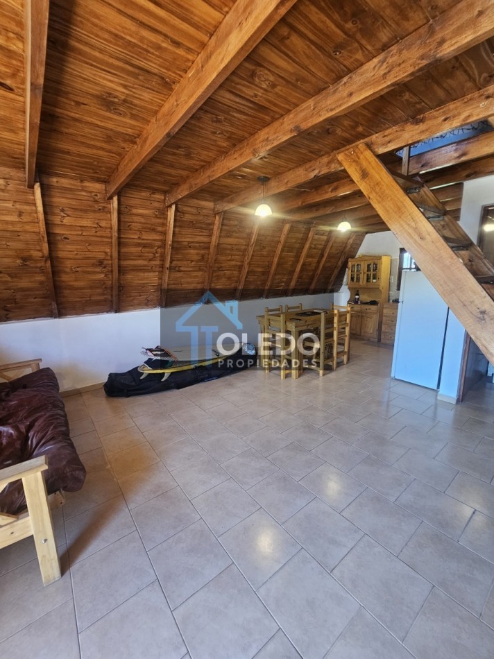 Cabaña en playa quequen