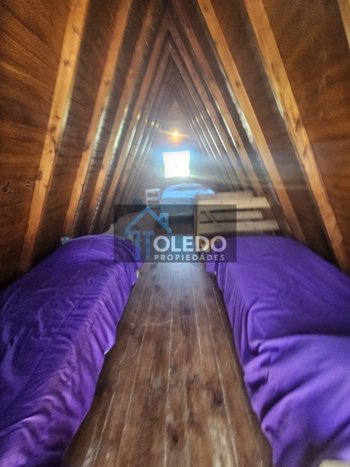 Cabaña en playa quequen