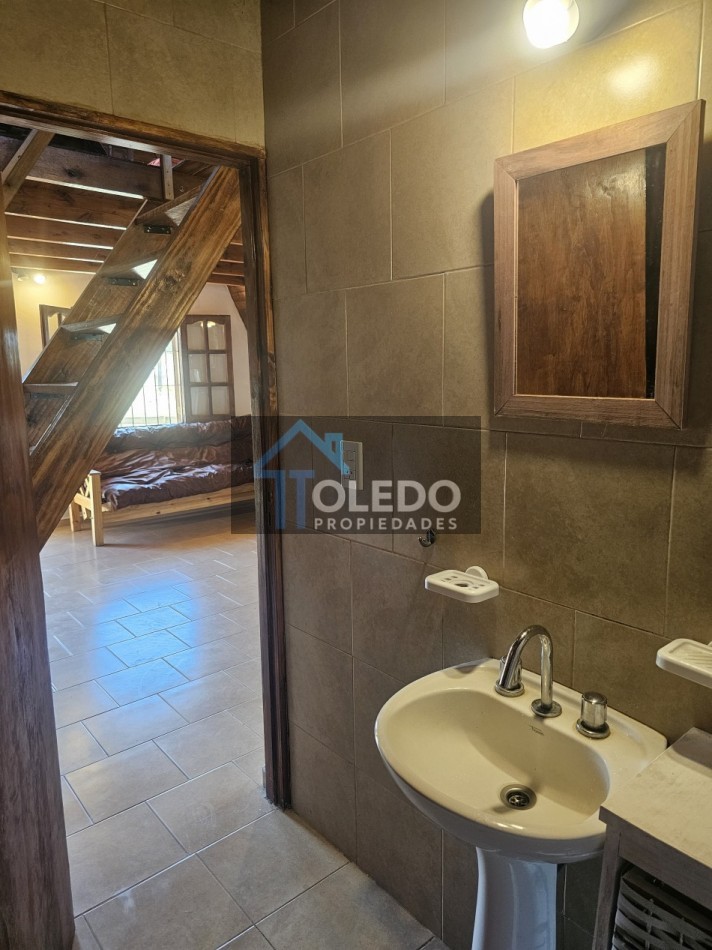 Cabaña en playa quequen