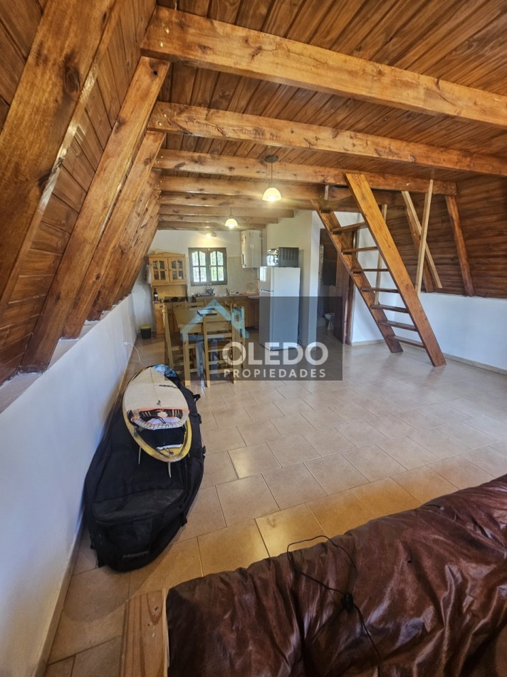 Cabaña en playa quequen