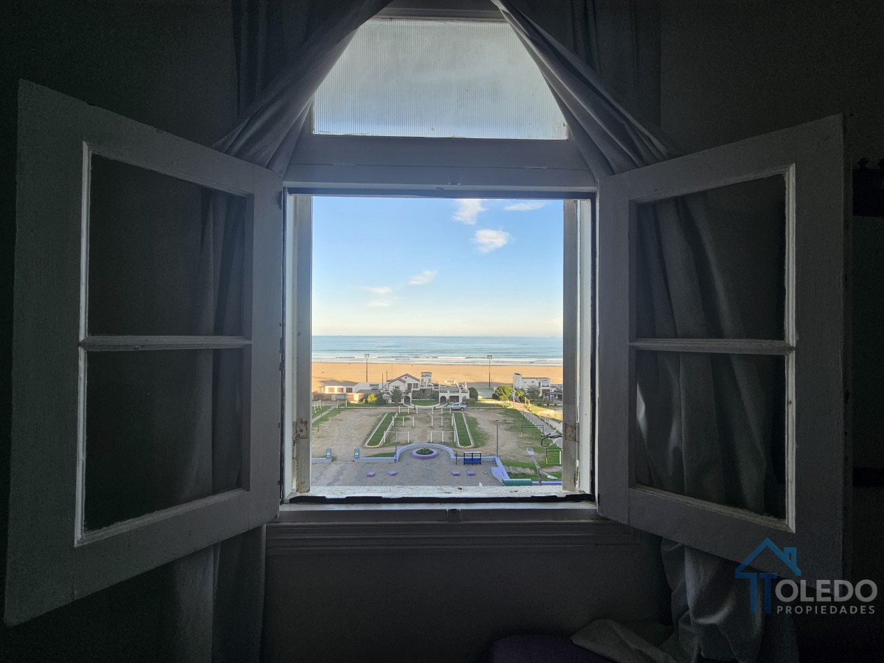 Departamento 3 amb. con vista al mar, 2 y 85