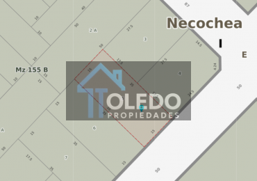 Dos lotes en venta en Necochea - calle 87 casi 50 y 50 casi 87